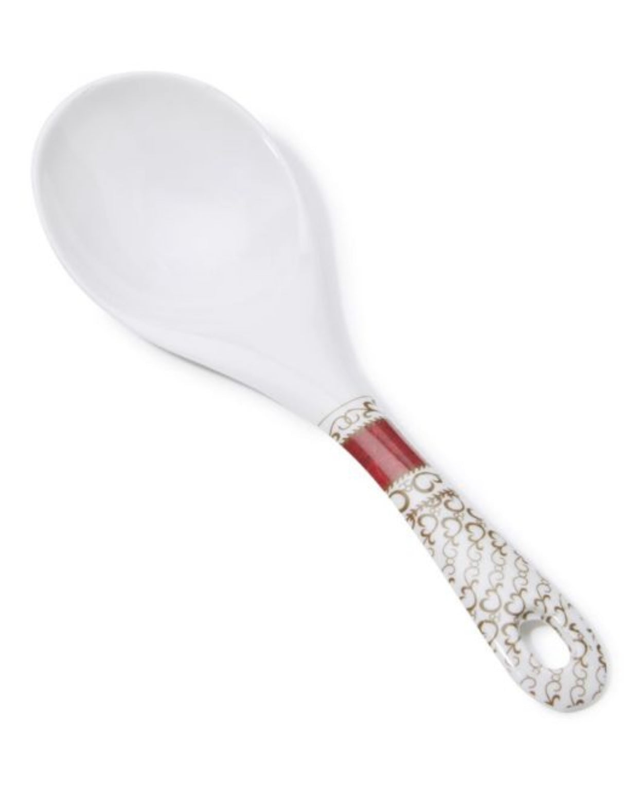 9 Inch Melamine Round Serving  Spoon