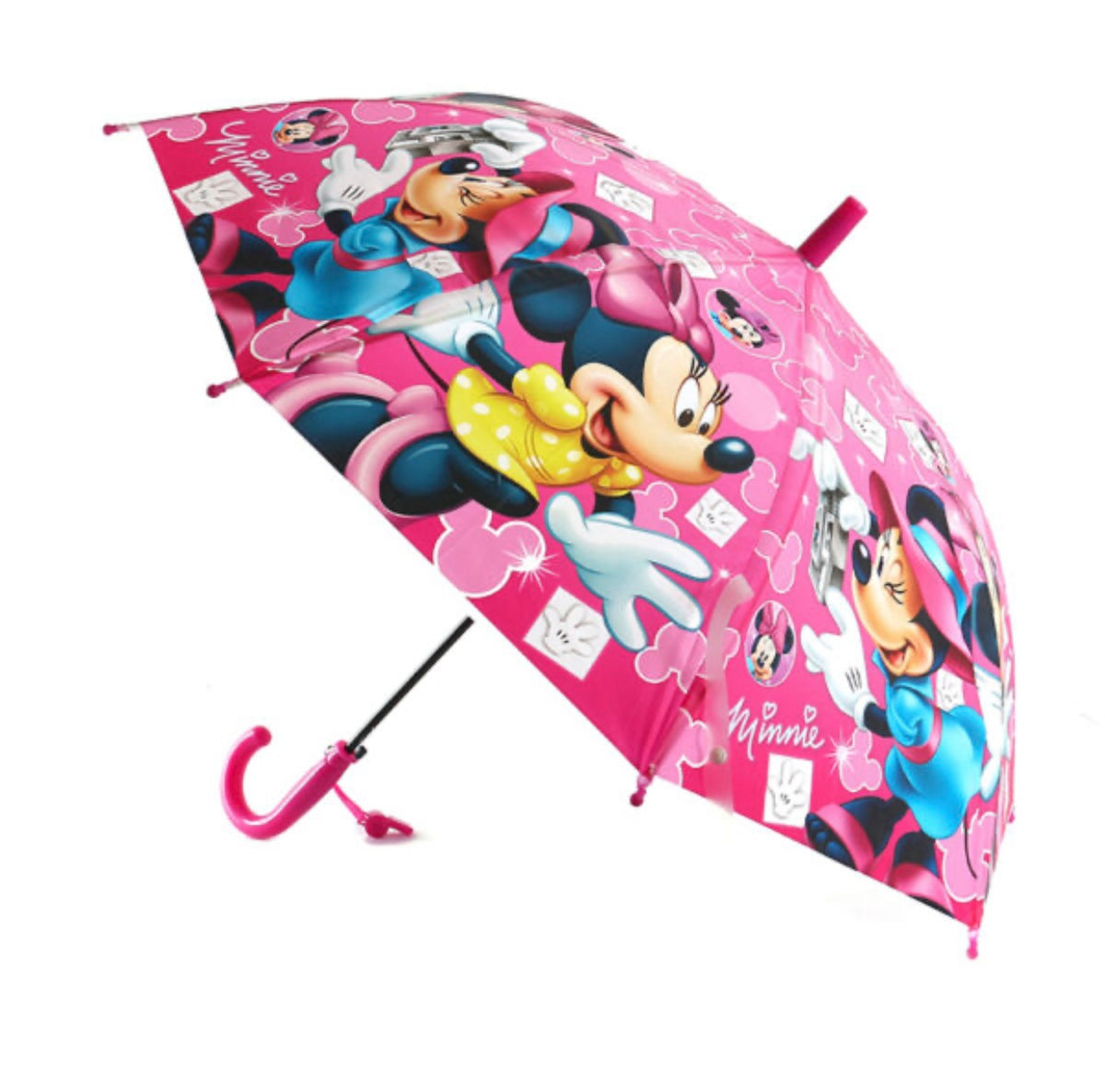 Kids Cartoon Umbrella With Plastic Cover