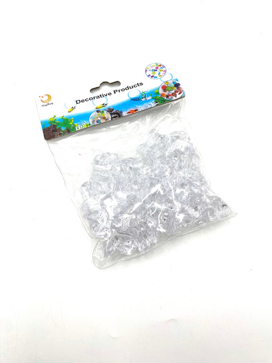 Decorative Clear Pebbles For Fish & Flower