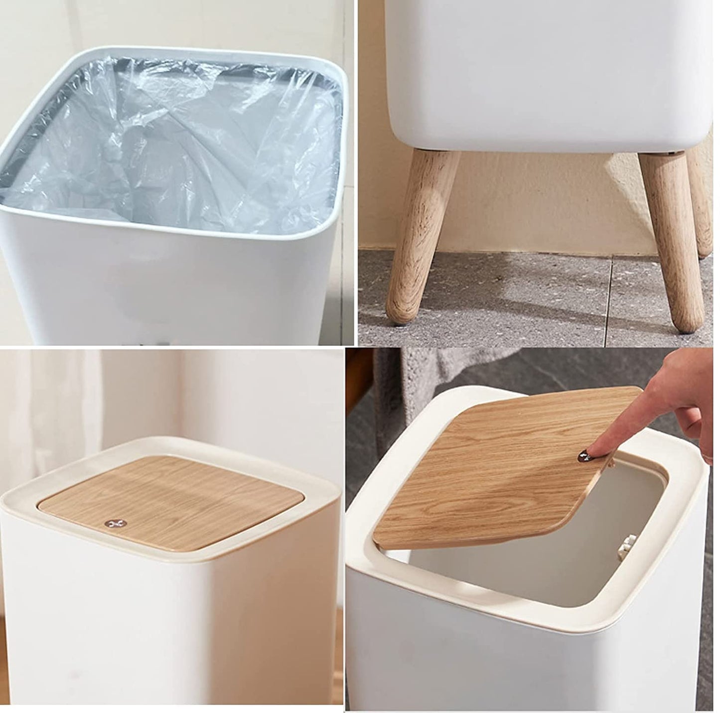 Small Kitchen Luxury Trash Can