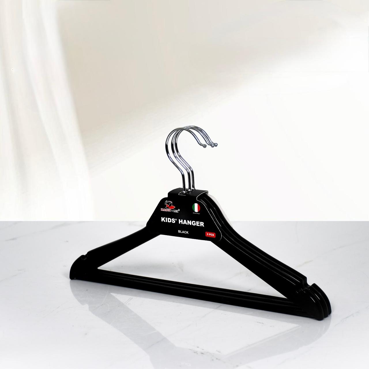 3 PCs Plastic Kids Hanger Set