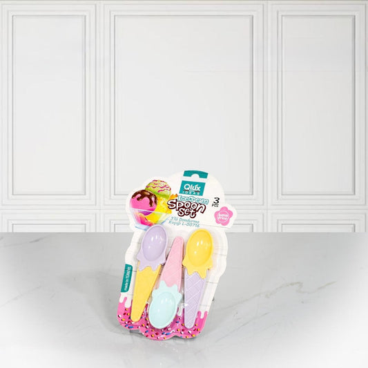 3 Pcs Ice Cream Spoon Set