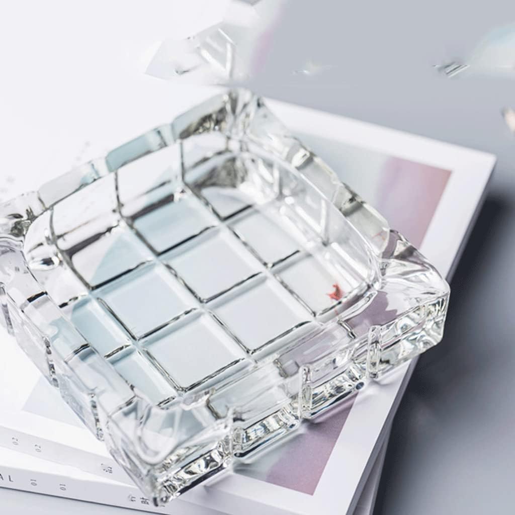 Phoenix,Square Crystal Ashtray
