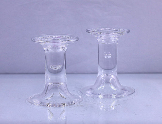 2 PCs Crystal Candler Holder Set