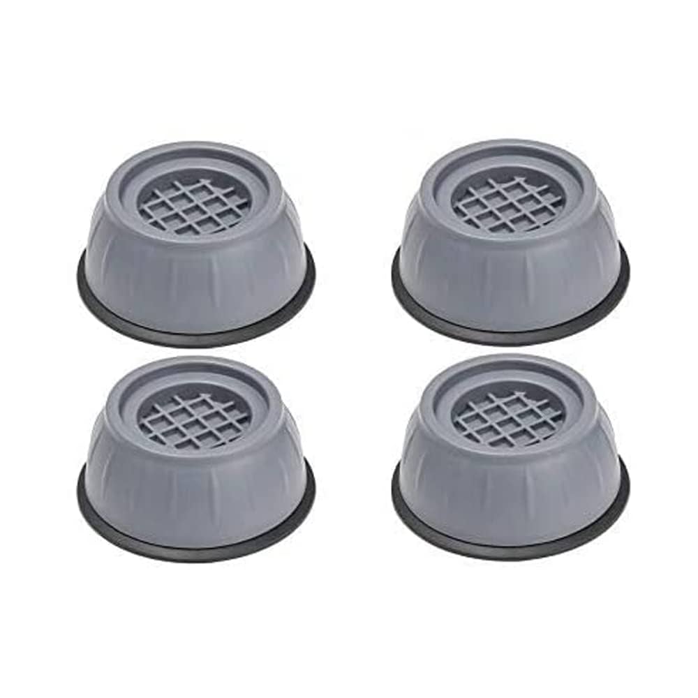 4 Pcs Shock Noise Cancelling Washing Machine Support / Washer and Dryer Anti-Vibration Pads / Slip Anti Vibration and Noise Reducing Rubber Washing Machine Feet Pads