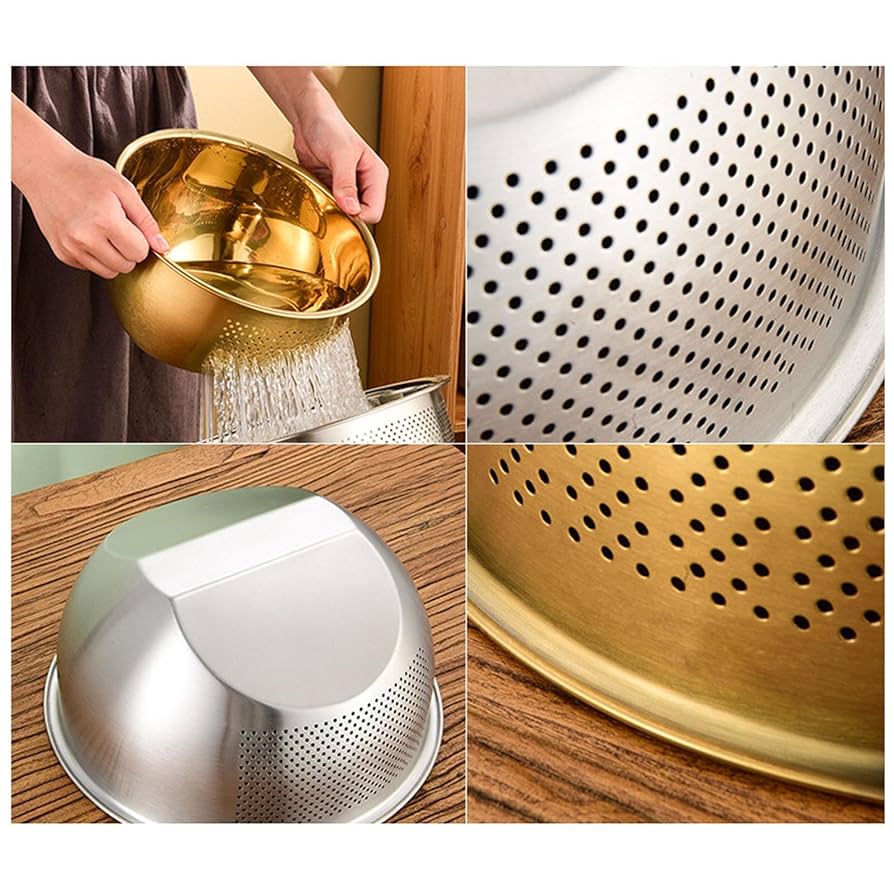 Stainless Steel Rice Washing Strainer