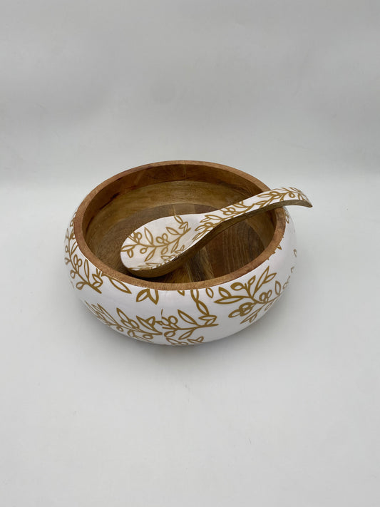 Wood bowl