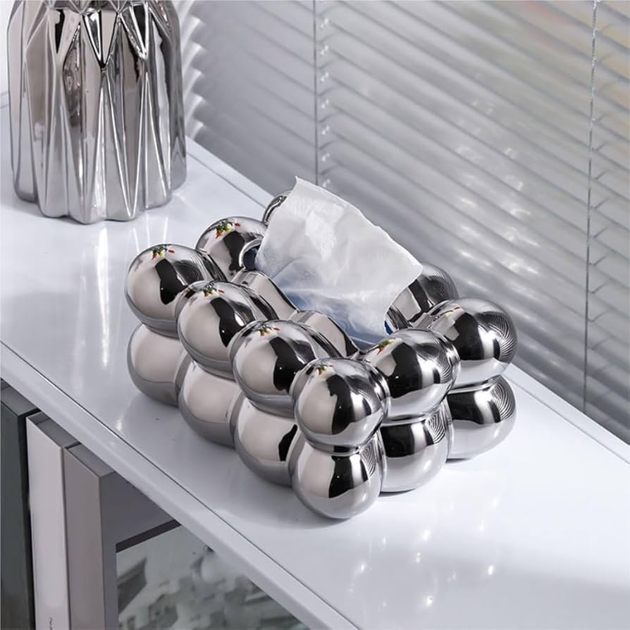 Nordic Style Cute Room Decor Ceramic Napkin Shape Tissue Box