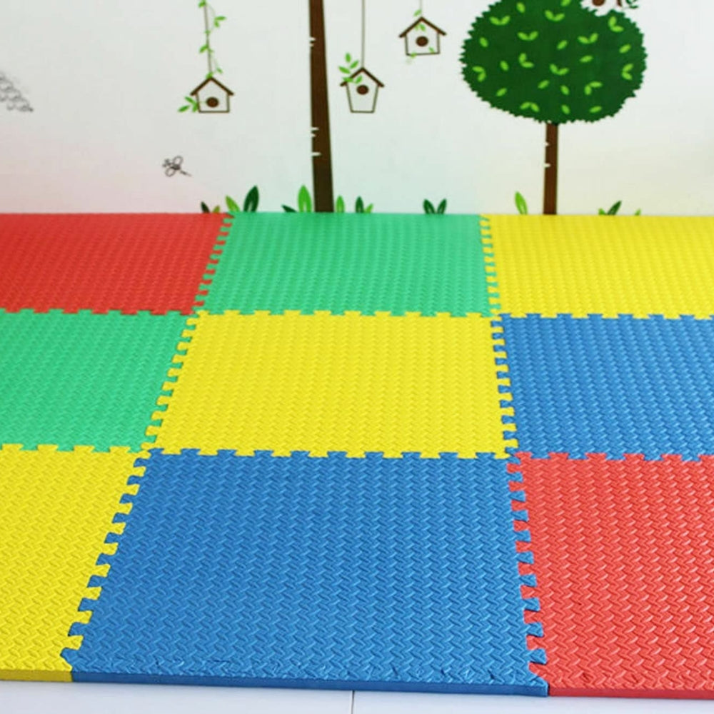 Eva Foam Interlocking Floor Mats Puzzle 4 Pcs