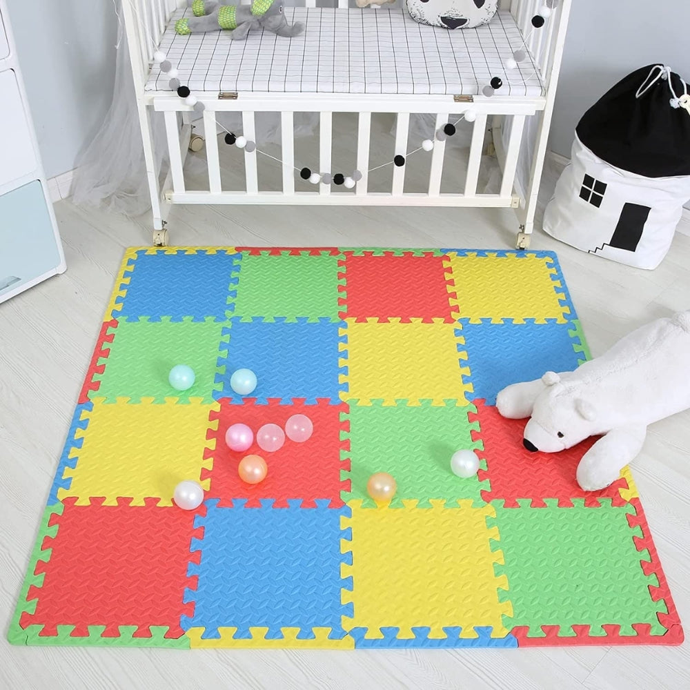 Eva Foam Interlocking Floor Mats Puzzle 4 Pcs