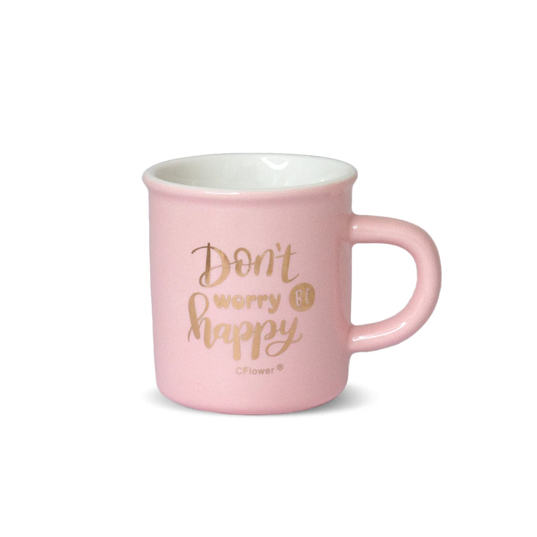95 ml Glossy Light Ceramic Coffee Cup