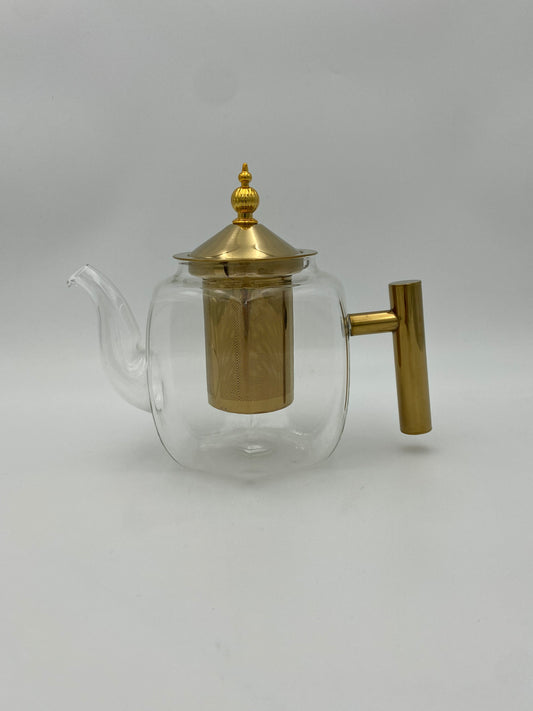 Glass tea pot