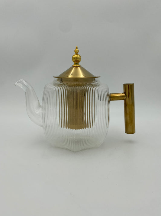 Glass tea pot
