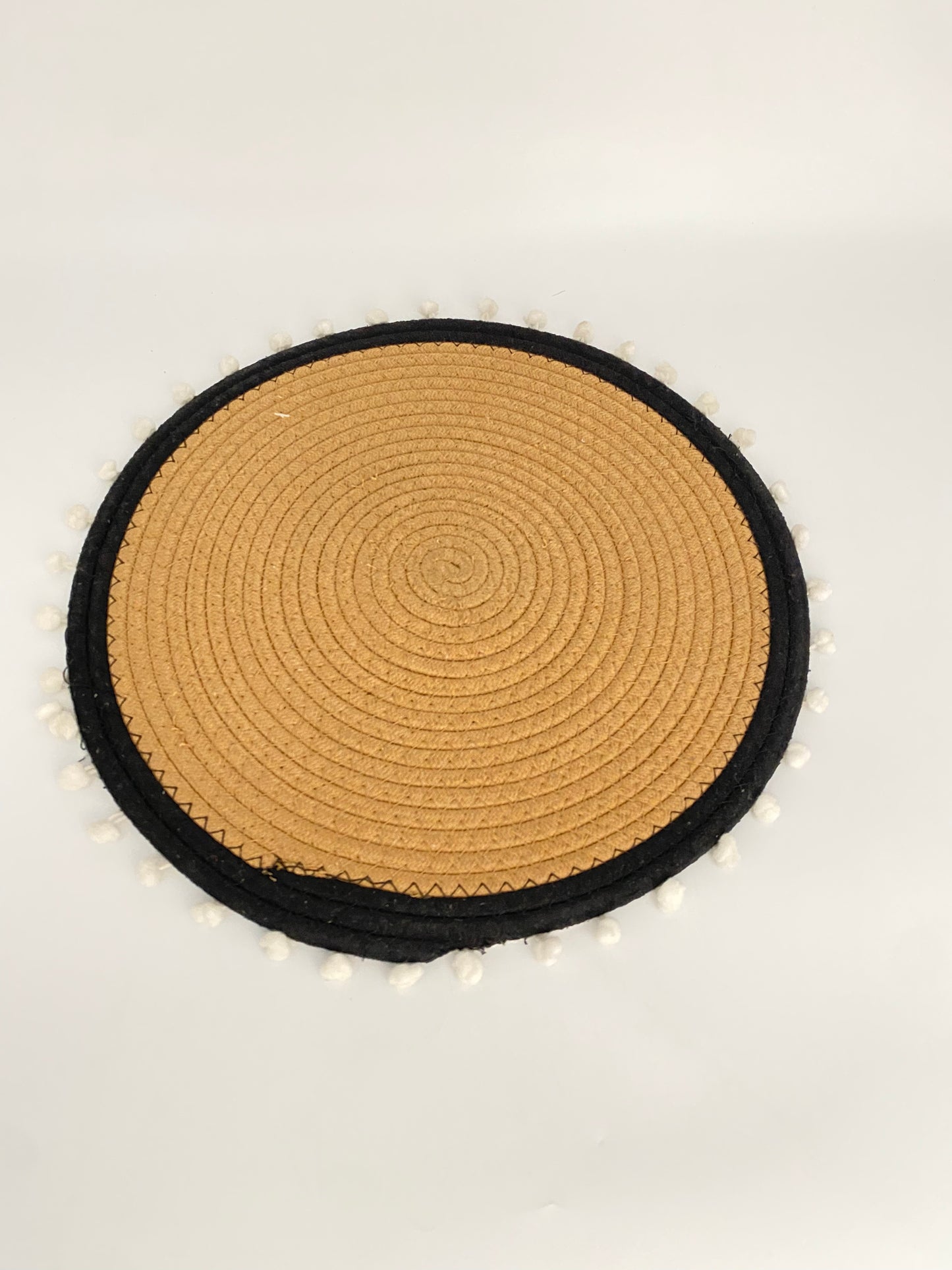 Round Linen Table Mat