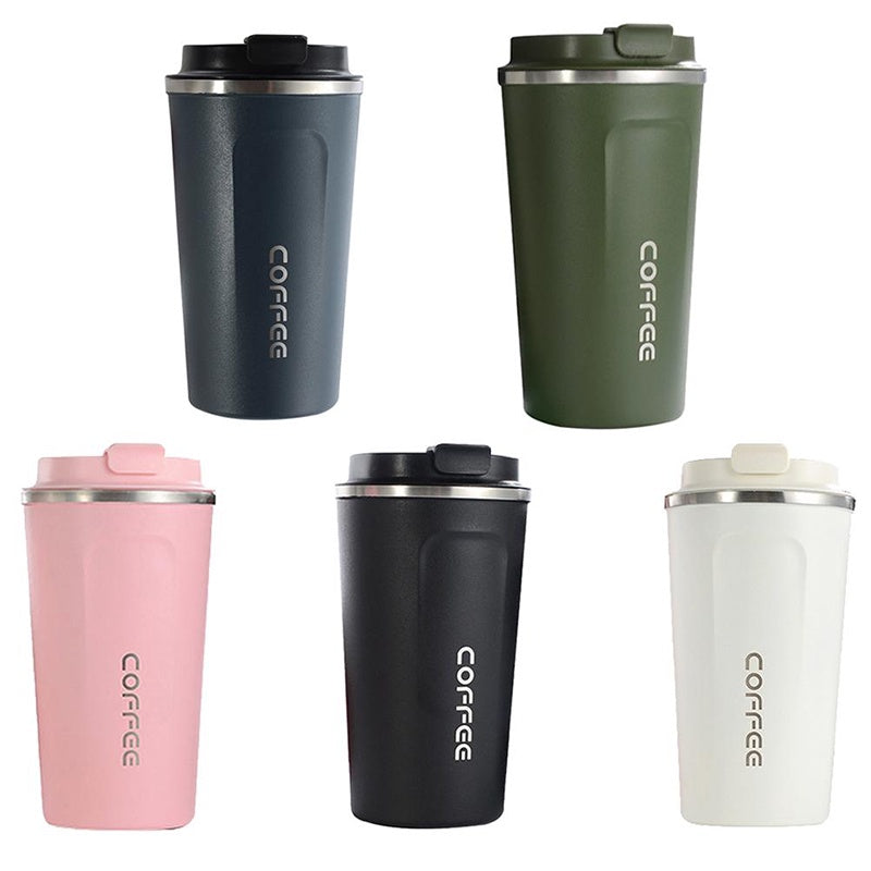 Stainless Steel Travel Coffee Mug Vacuum Insulated Reusable Coffee Tumbler Cup 510 ml