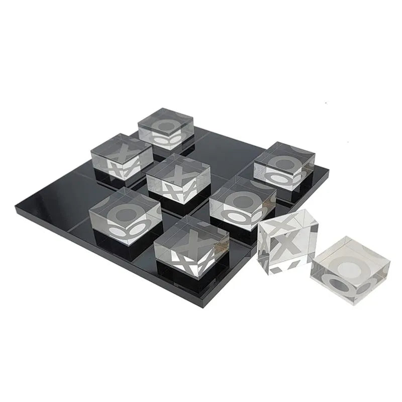 Luxury Acrylic Tic Tac Toe Game Set