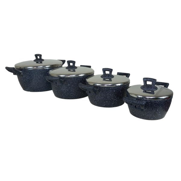 Phoenix, Professional Granite Cookware Set Of 8 Pcs
