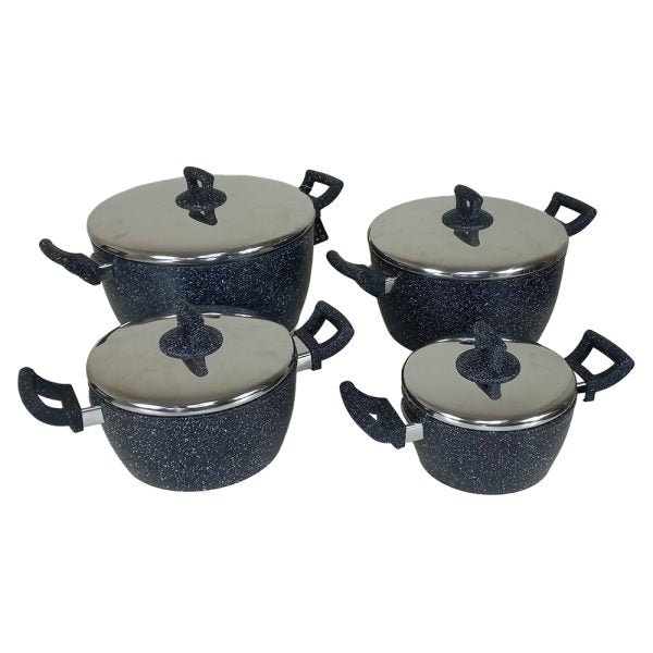 Phoenix, Professional Granite Cookware Set Of 8 Pcs