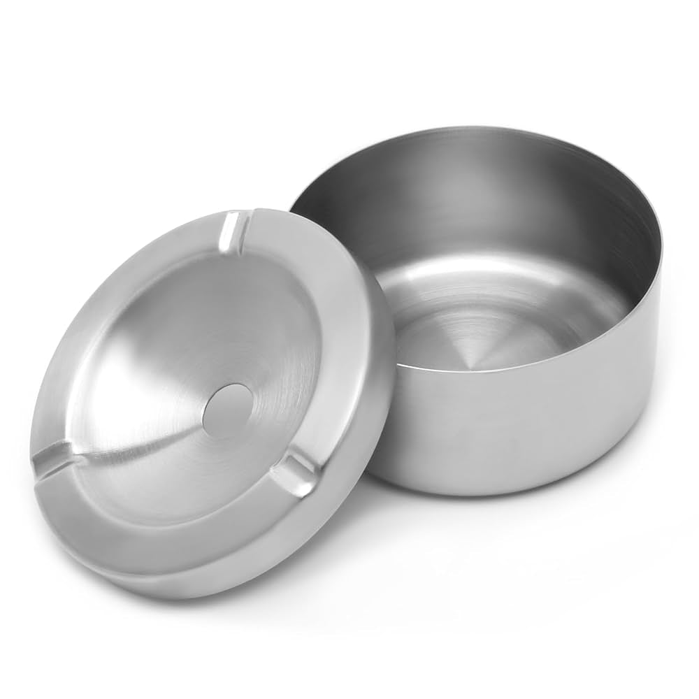 Stainless Steel Round Ashtray