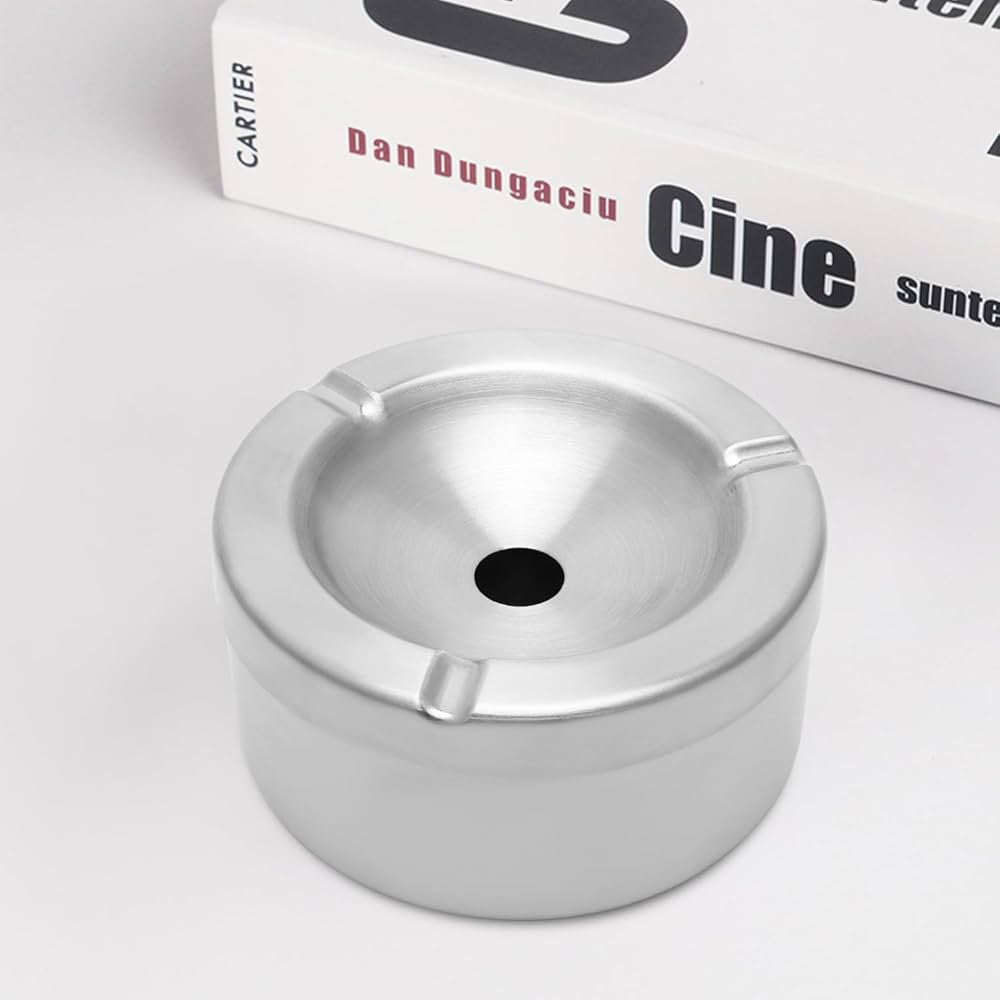 Stainless Steel Round Ashtray