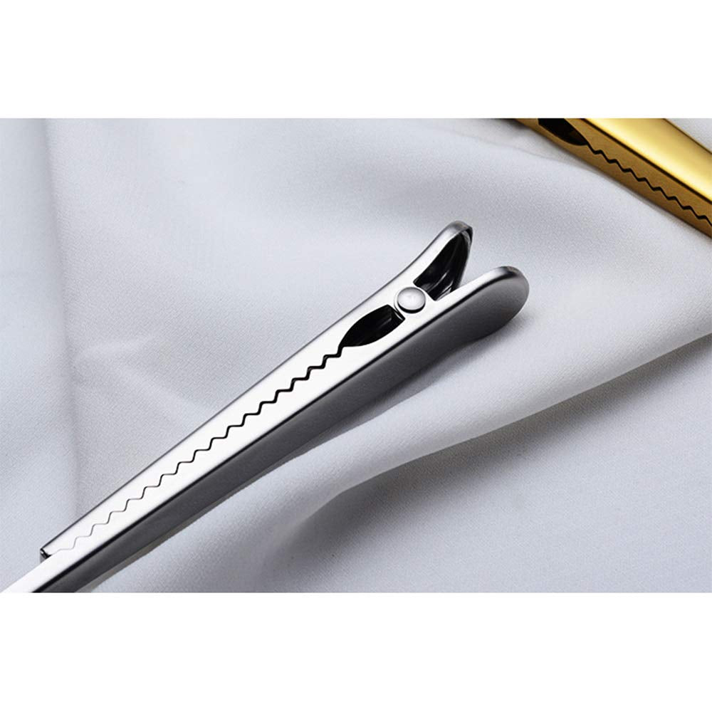 2-in-1 Stainless Steel Coffee Spoon with Clip