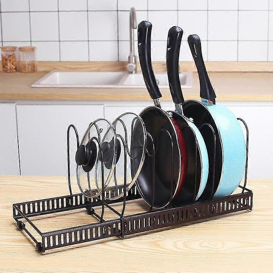 7 Tier Expandable Pot Pan Organizer