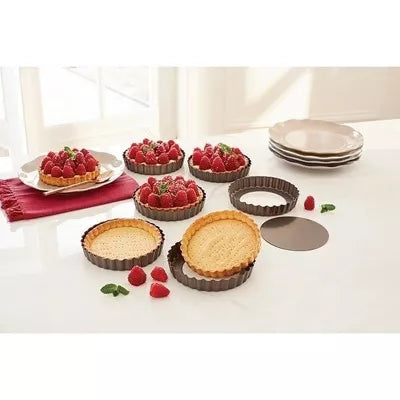 Phoenix, 24 Cm Fluted Tart Pan With Removable Bottom
