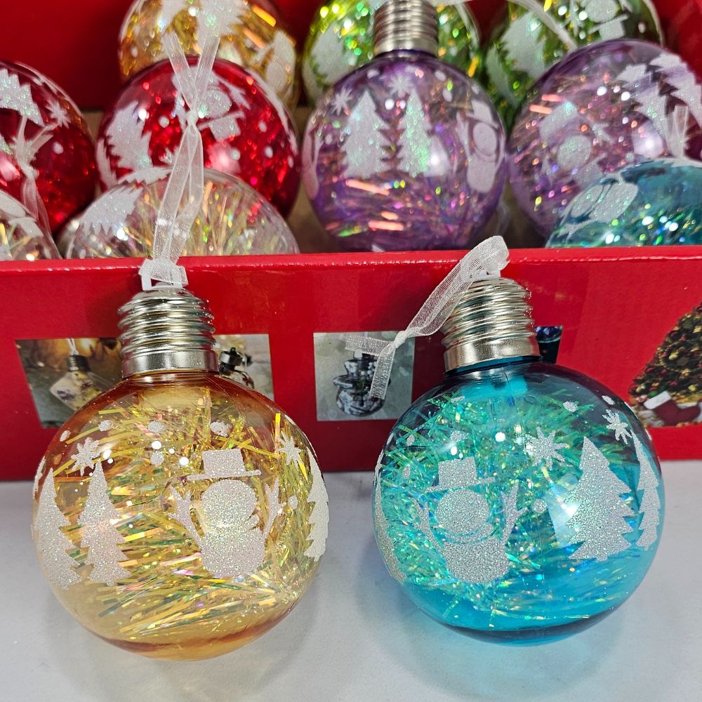 Christmas LED Balls Tree Decoration