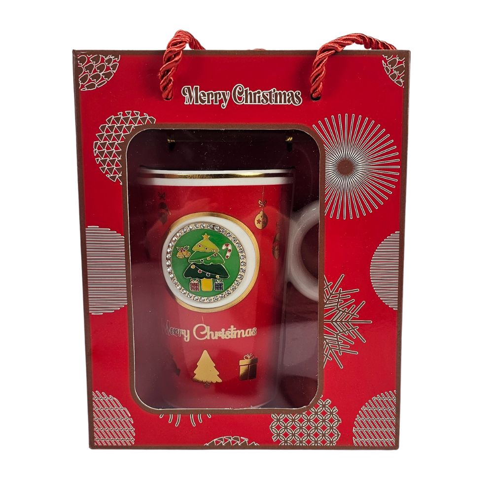 Christmas Mug Gift With Spoon