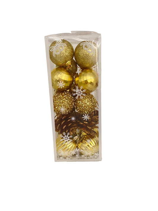 Christmas Tree Ball- Gold