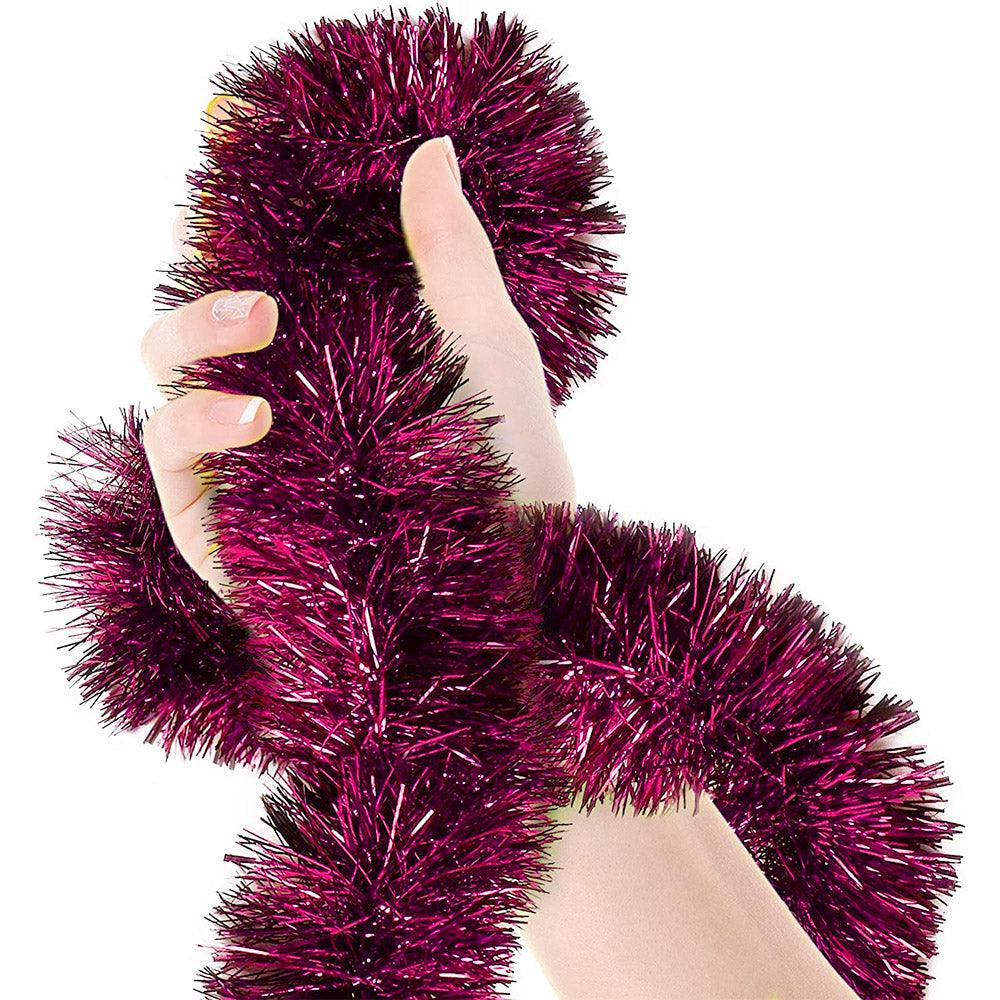 Christmas Glitter Colored Garland