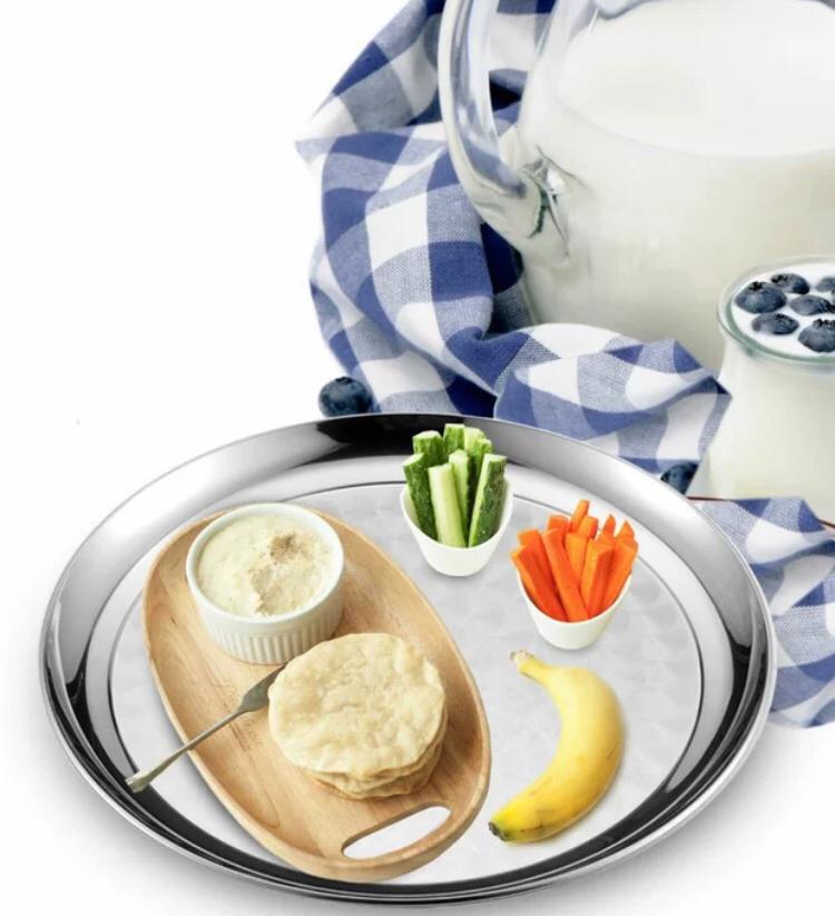 60 cm Round Tray Swirl