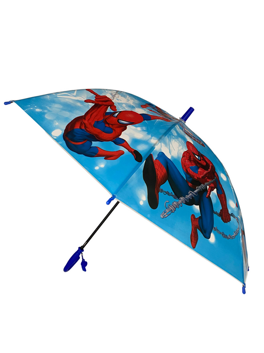 Spider Man Umbrella For Kids-Blue