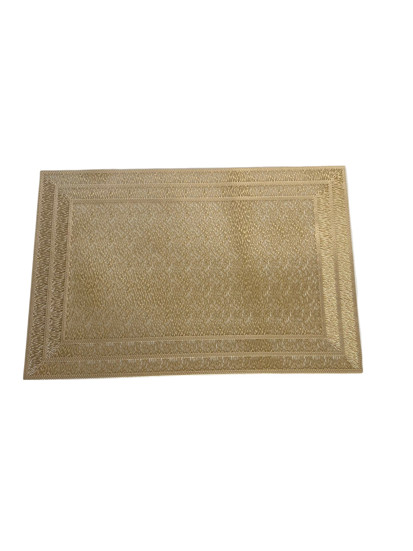 6 PCs Rectangular PVC  Placemat Set