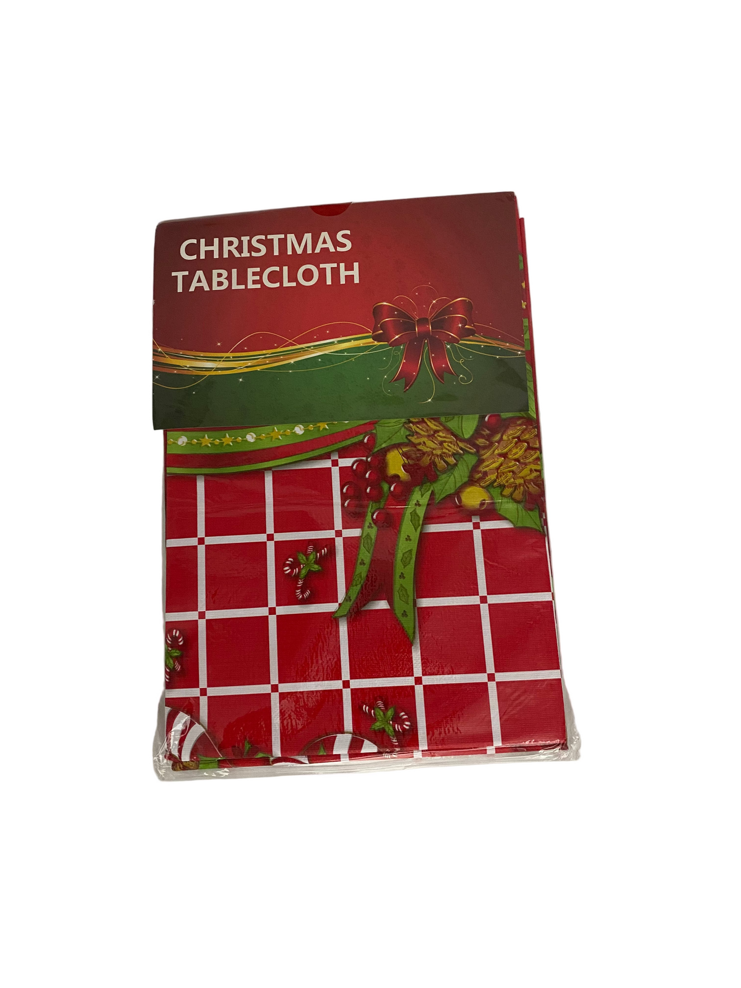 Christmas PVC Table Cloth 137x228 Cm