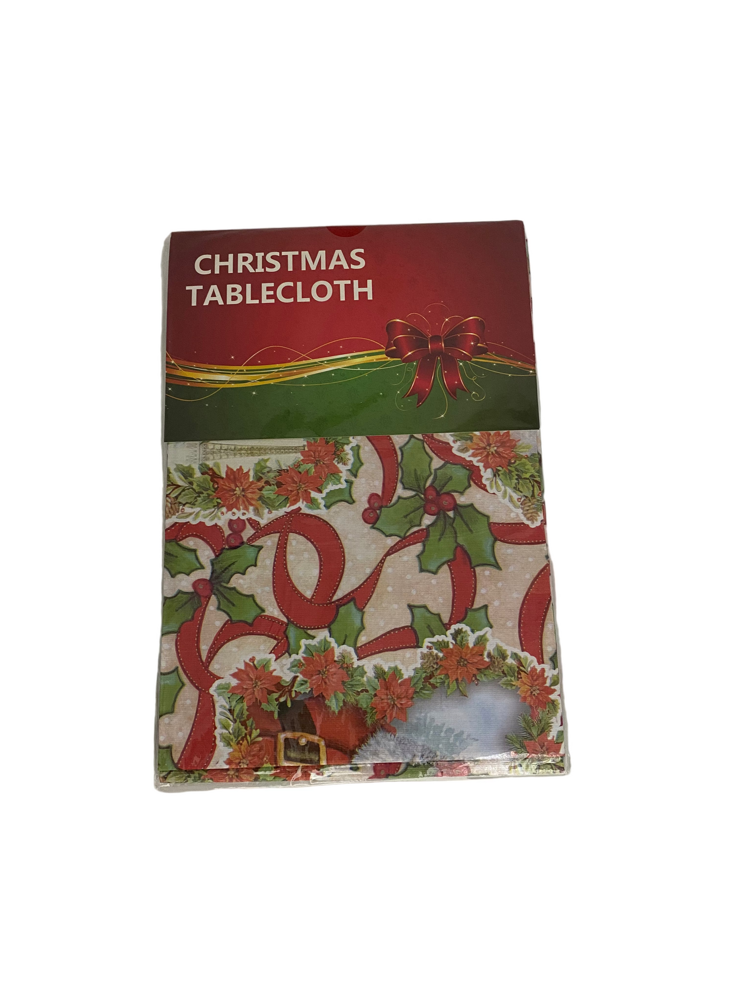 Christmas PVC Tablecloth 137x137 Cm