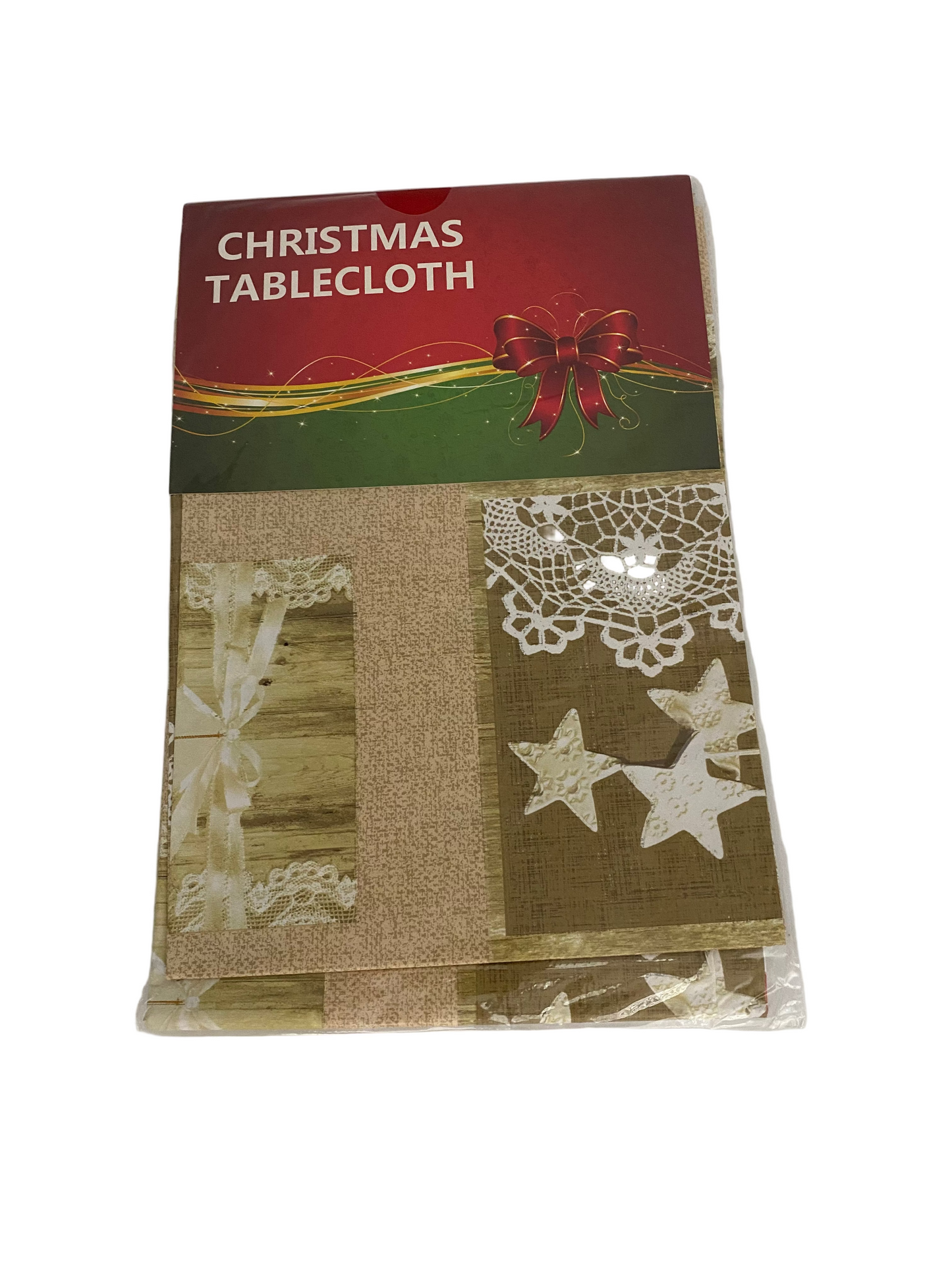 Christmas PVC Tablecloth 137X183 Cm