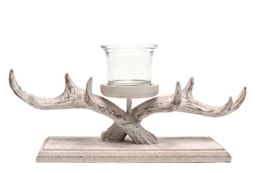 Decorative Wooden Candle Holder