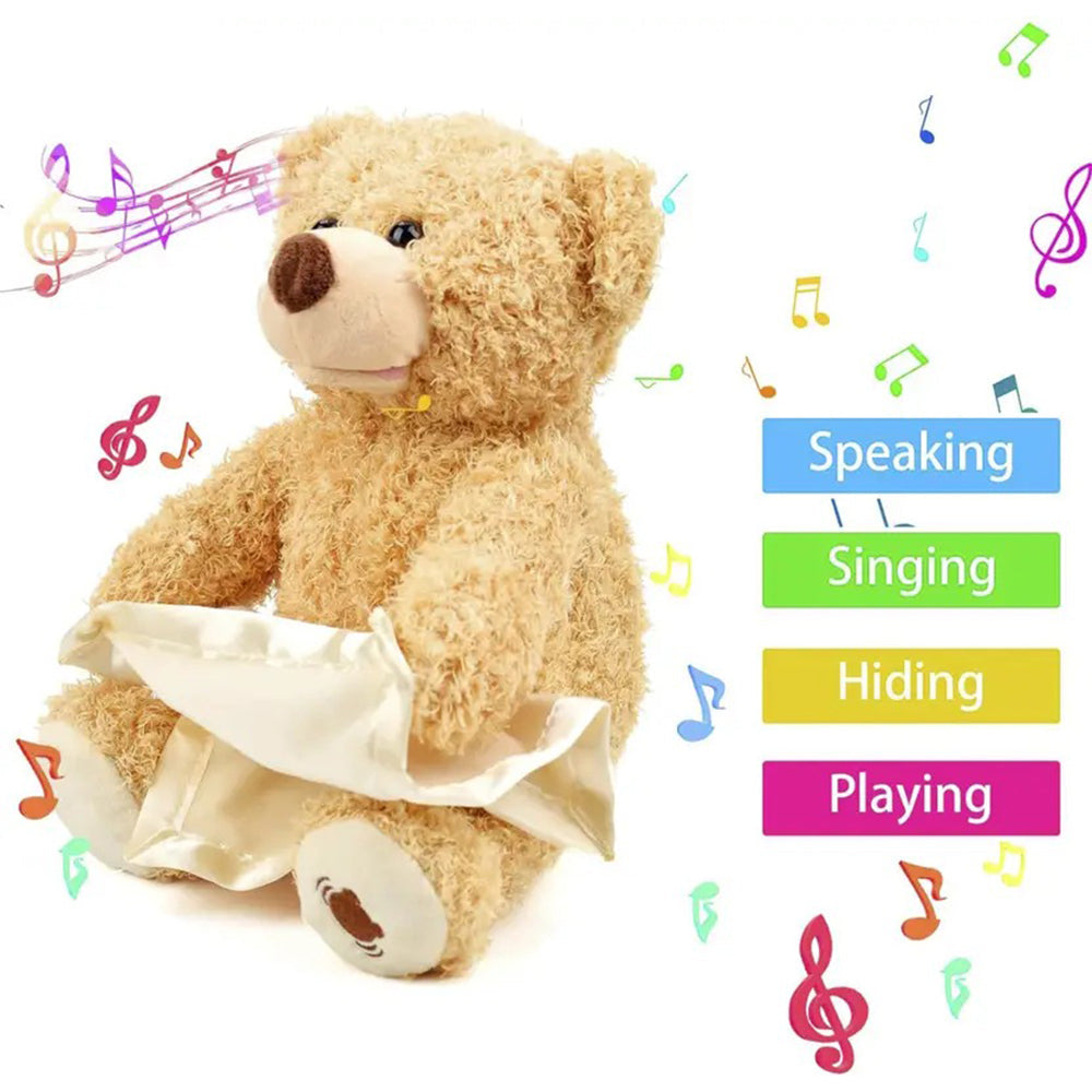 Bear Hide-And-Seek Plush Children Talks And Sings