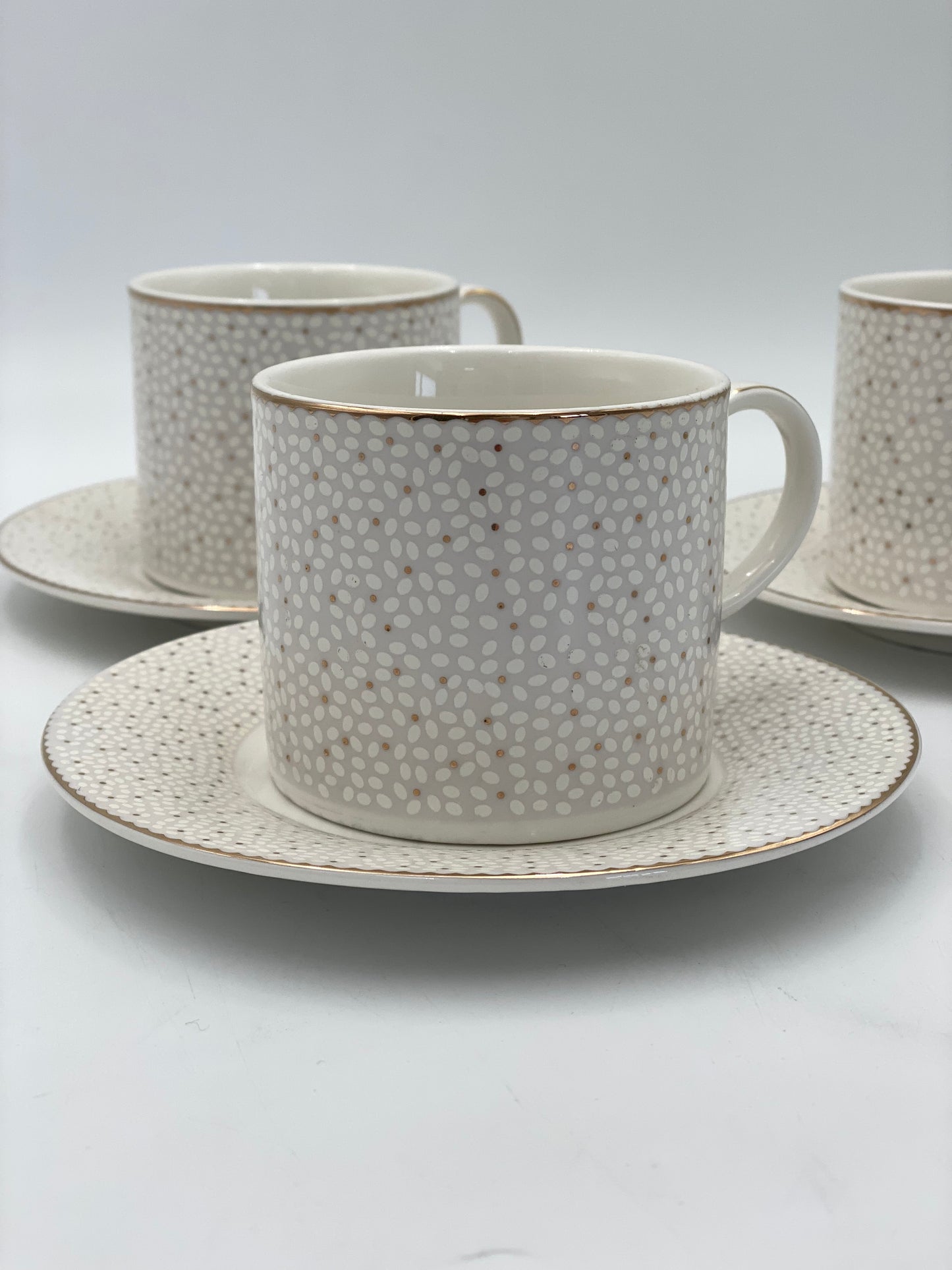Phoenix, 12 Pcs Tea  Cups With Saucers  Set