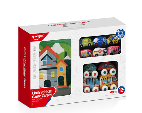Cloth Vehicle Mat Toy Set