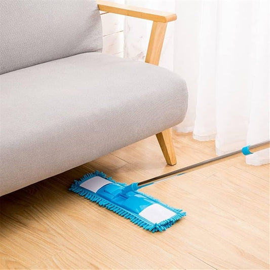 Microfibre mop with stainless steel handle