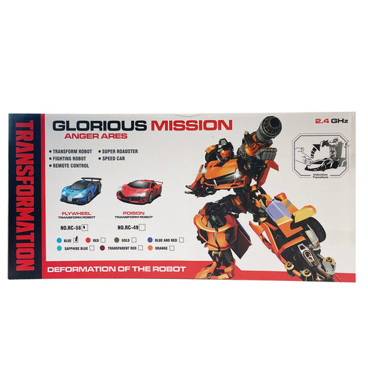 RC 1:12 Scale Transformation Car