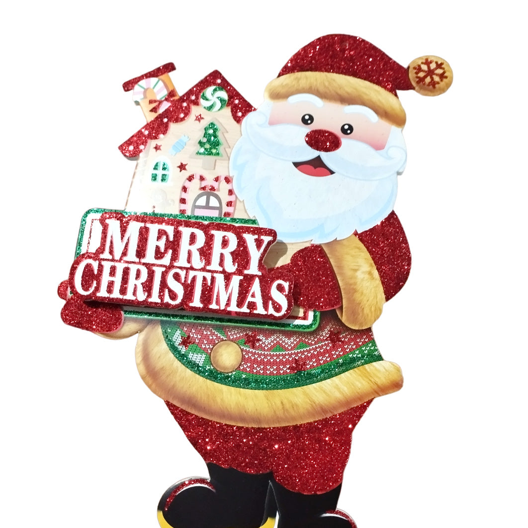 Santa Clause Stick  Decoration , 74 cm