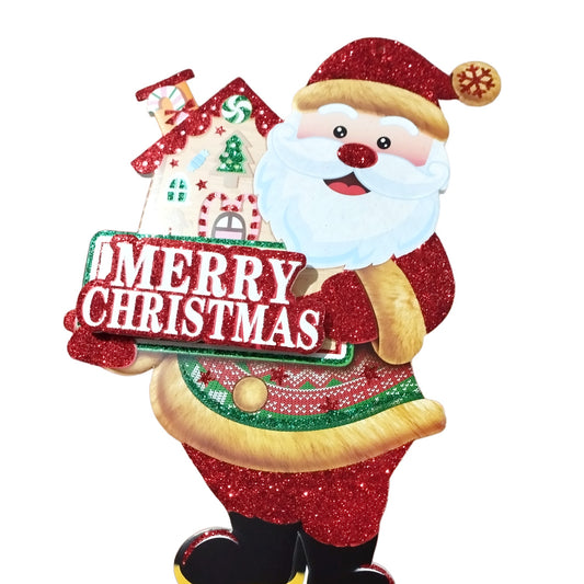 Santa Clause Stick  Decoration , 74 cm