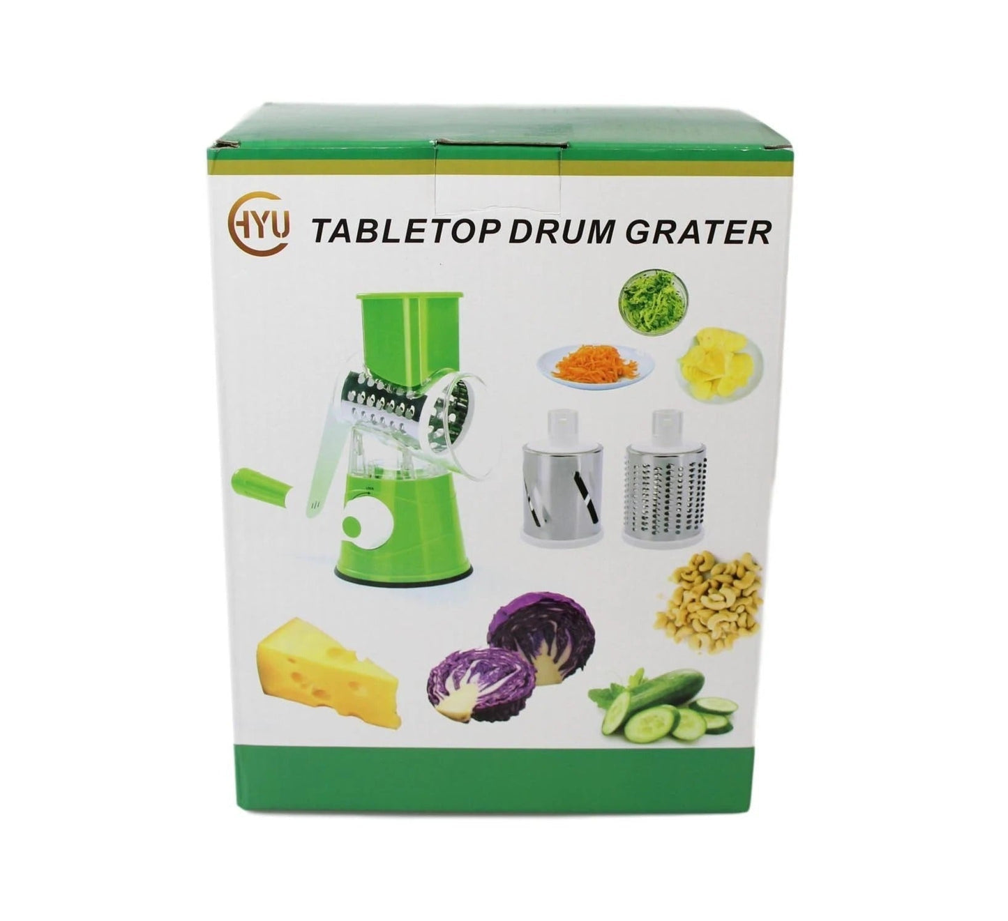 Multifunctional Tabletop Drum Grater