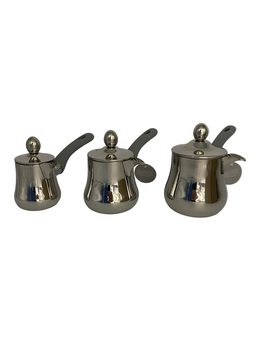 Phoenix, 3 PCs Stainless Steel Coffee Warmer Set
