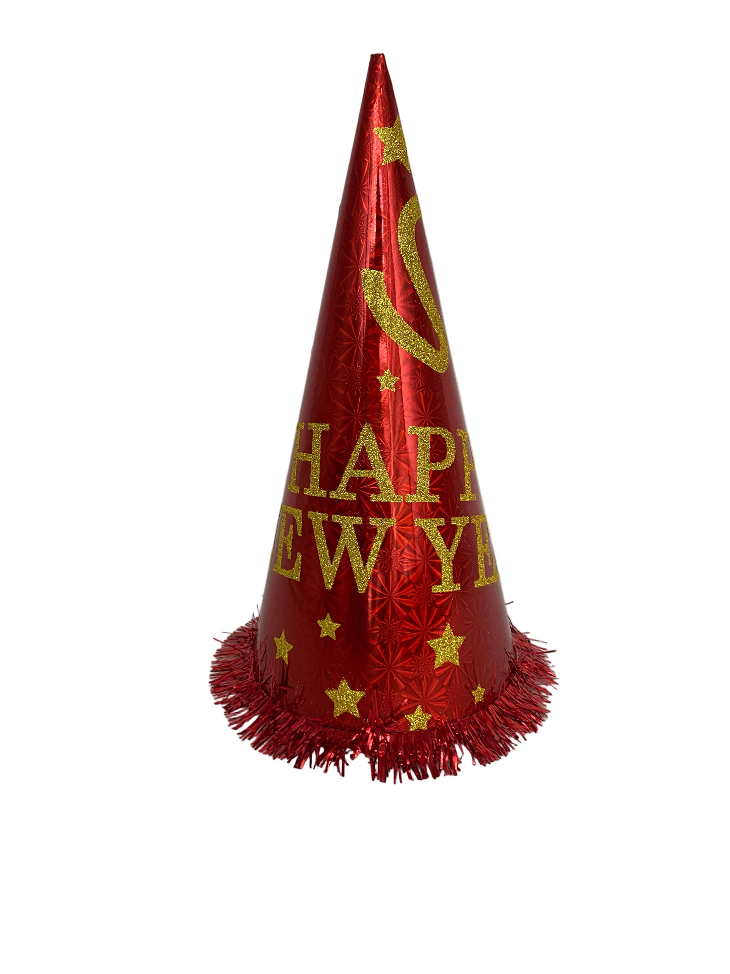 34 cm “Happy New Year” Paper Cone Hat