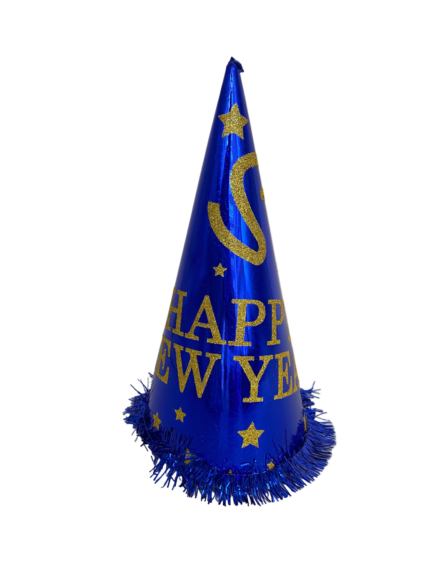 34 cm “Happy New Year” Paper Cone Hat