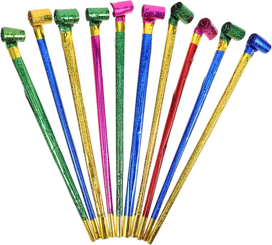 1 Pc Paper Colorful Blowout Tube